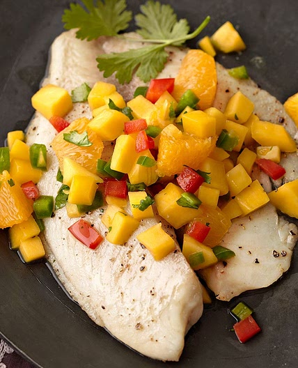 Citrus Tilapia with Fruit Salsa