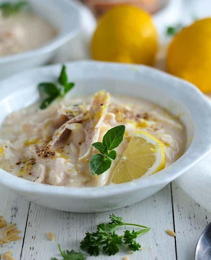 Greek Lemon Chicken Soup