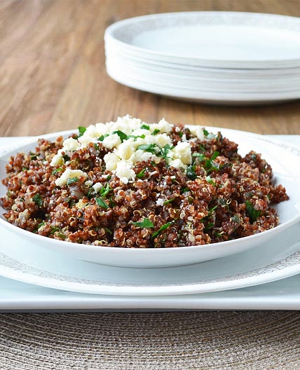 Quinoa with Feta Side Dish Recipe