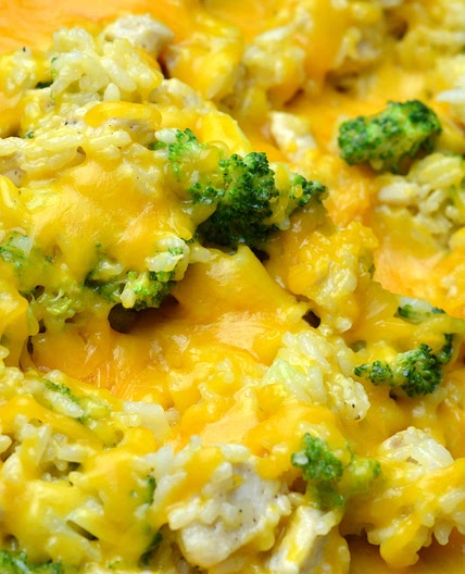 One Pot Chicken, Broccoli, & Rice