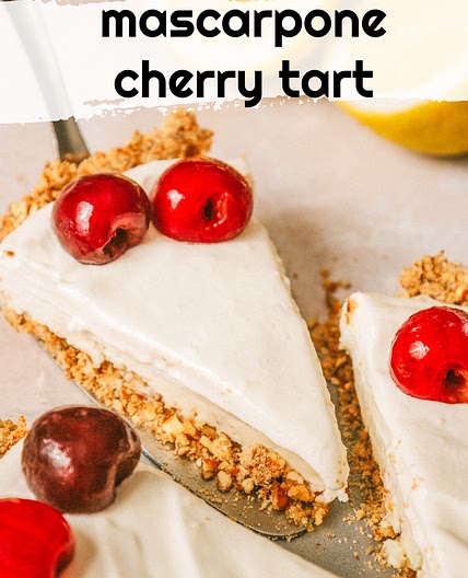 Mascarpone Cherry Tart