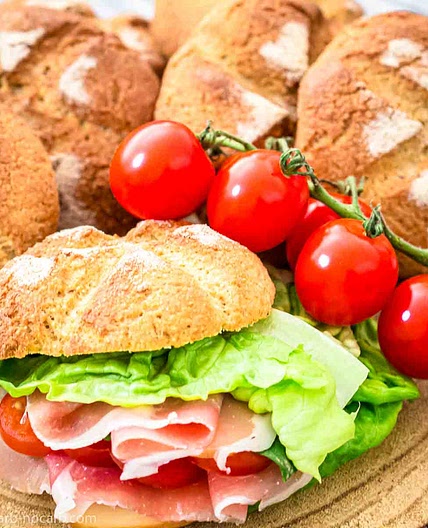 Keto Fiber Bread Rolls Recipe