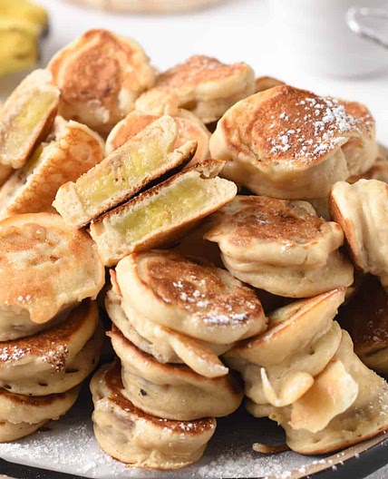 Banana Pancake Bites