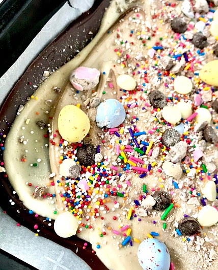 Double Chocolate Easter Bark Recipe