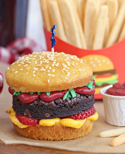 Hamburger Cupcakes