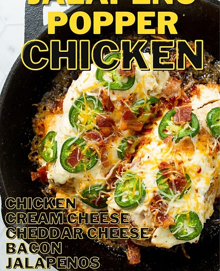 Jalapeno Popper Chicken