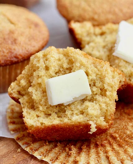 Sourdough Corn Muffins