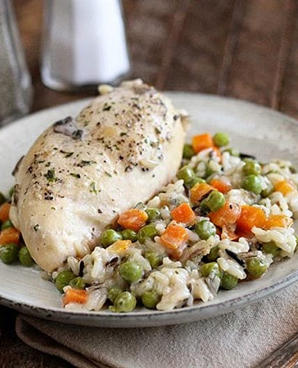 Chicken and Wild Rice Bake