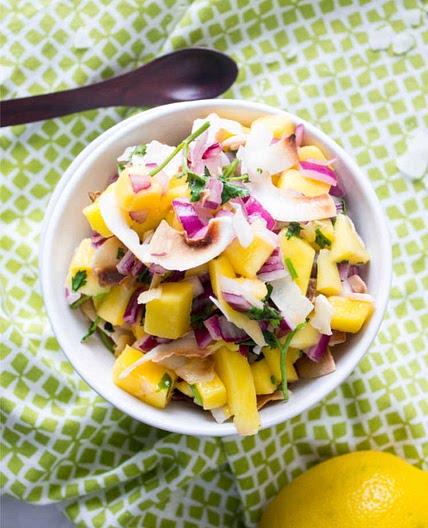 Mango Coconut Salad