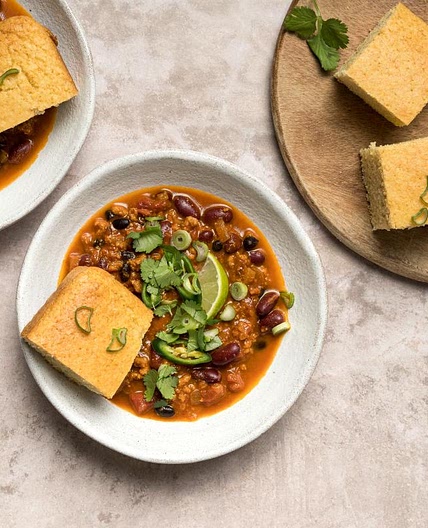 Veganes Bohnen-Chili