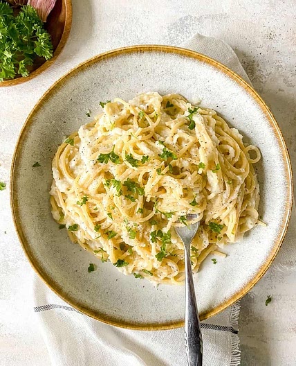 Vegan Cauliflower Alfredo