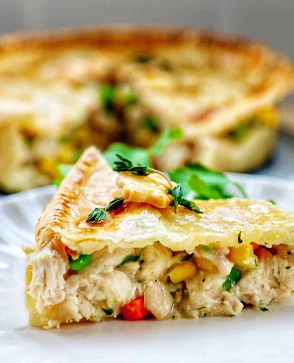 Air Fryer Chicken Pot Pie