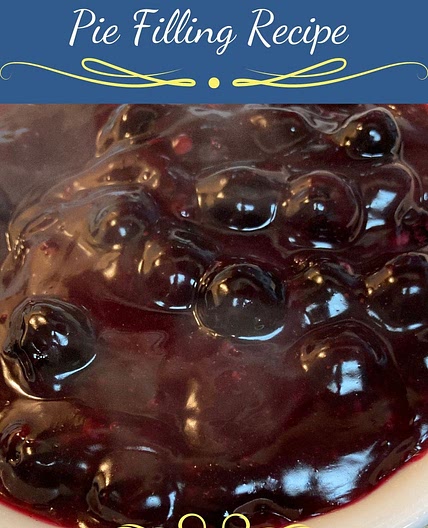 Homemade Blueberry Pie Filling Recipe