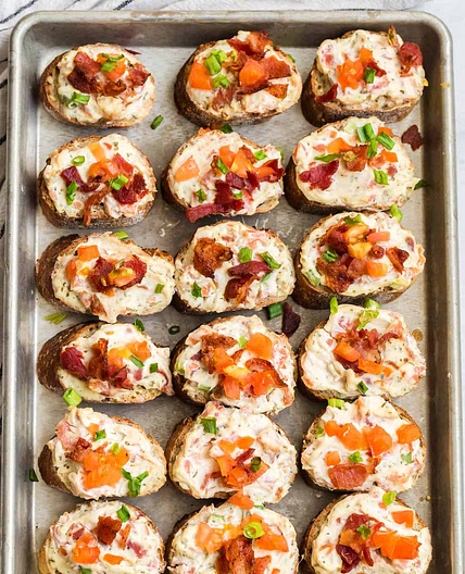 Cream Cheese Bruschetta Bread