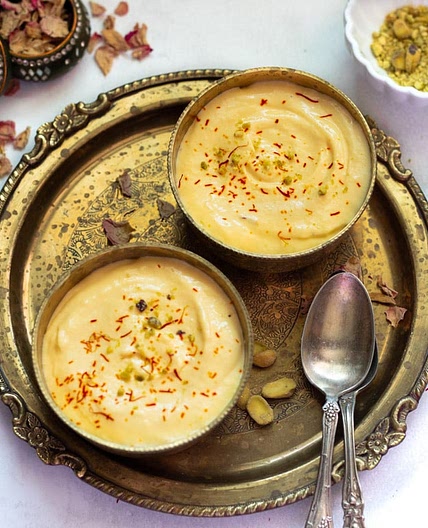 Easy Mango Shrikhand (Amrakhand)