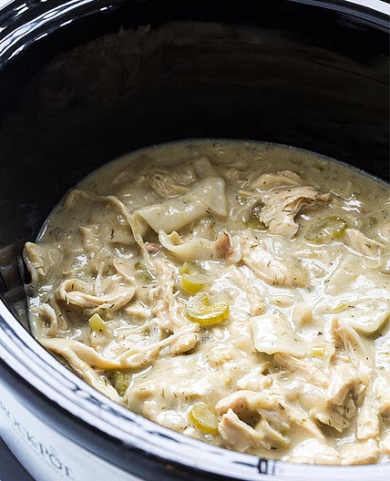 Slow Cooker Chicken and Pastry