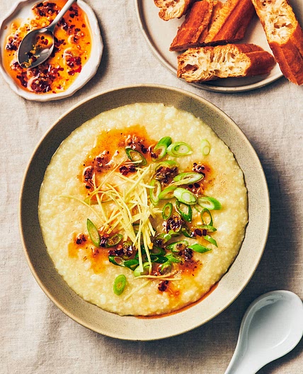Vegan Congee (Instant Pot option)