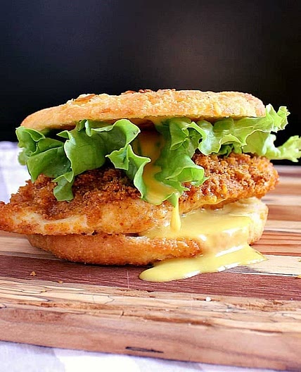 Crispy Keto Chicken Burger