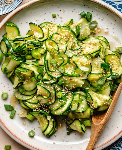 Korean zucchini side dish recipe