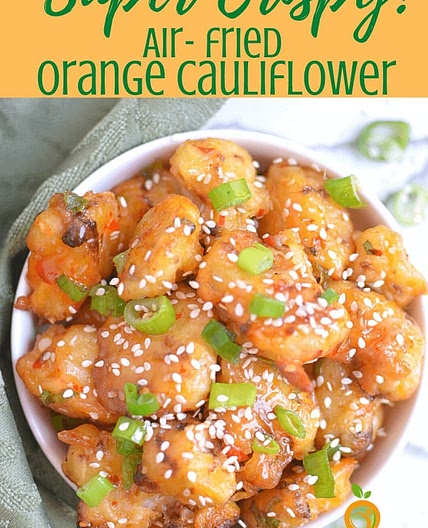 Asian Inspired Orange Cauliflower