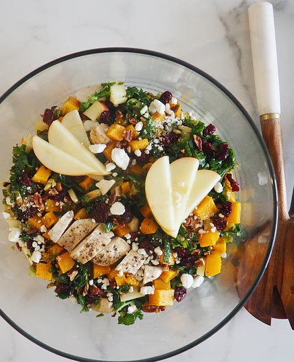 Fall Kale Salad