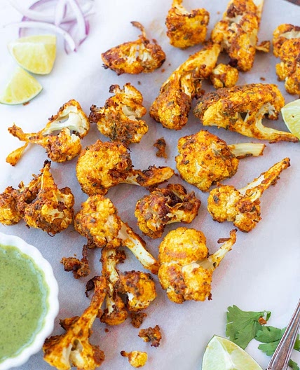 Tandoori Cauliflower (Gobi Tikka)