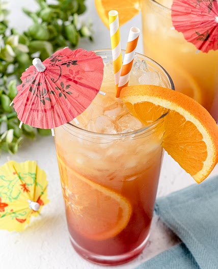 Sunrise Mocktail Spritzer
