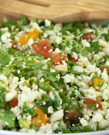 Italian Cauliflower Salad