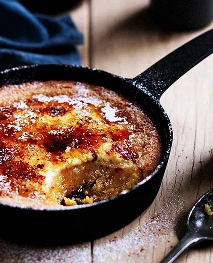 New England spider cake