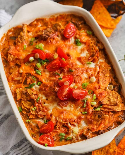Layered Doritos Casserole