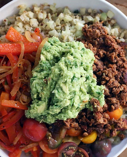 Simple Whole30 Beef Burrito Bowls