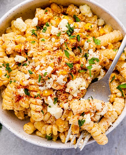 Mexican Street Corn Pasta Salad Recipe