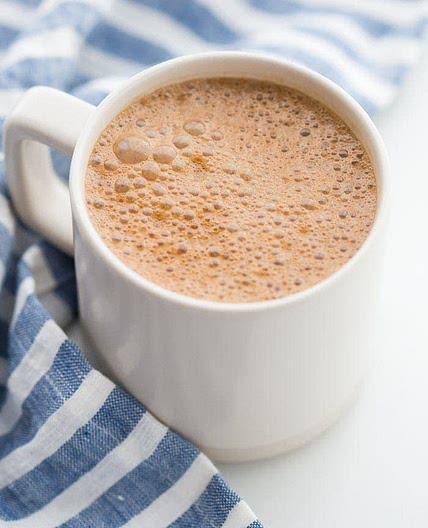 Maca Latte with Coffee