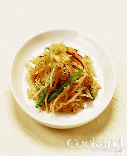 더덕 숙채 만드는 법