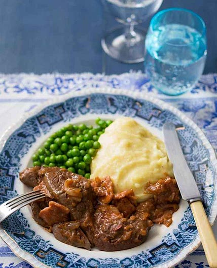 Lamb's fry with bacon