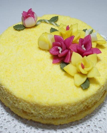 단호박떡케이크 만드는 법