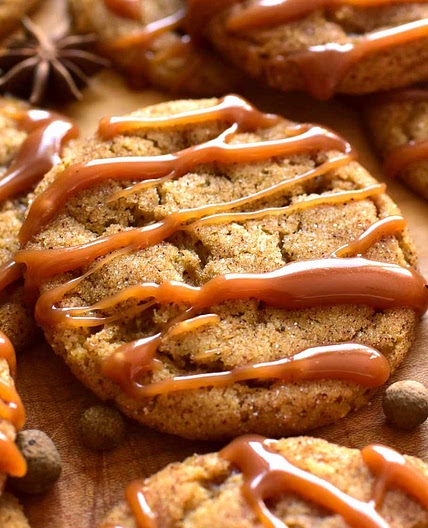 Brown Butter Caramel Chai Cookies