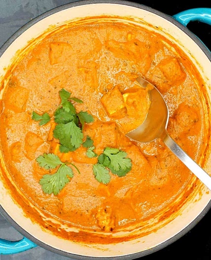 Vegan butter chicken recipe