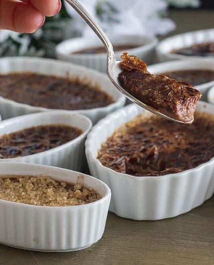 Low FODMAP Chocolate Crème Brûlée