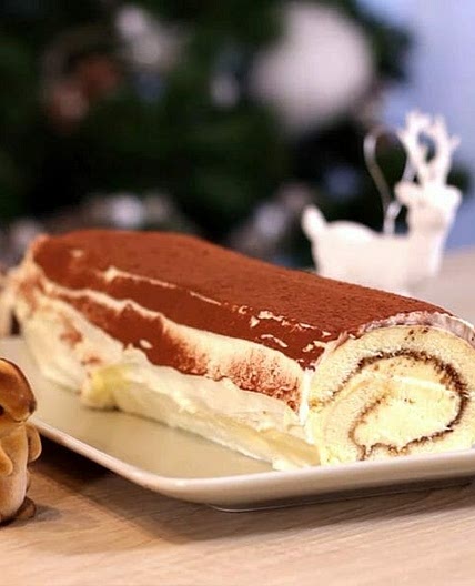 Bûche Tiramisu au thermomix
