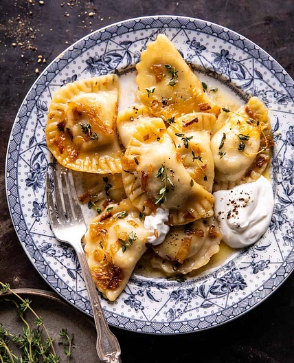 Broccoli Cheddar Potato Pierogi