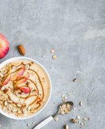 Avena con manzana roja | Reto 28