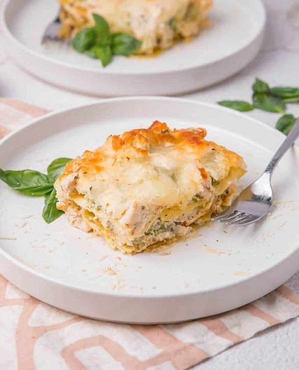Chicken Lasagna with Broccoli