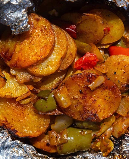 The Best Grilled Potatoes in Foil
