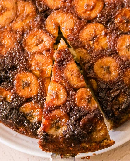 Easy Gluten-Free Banana Upside-Down Cake
