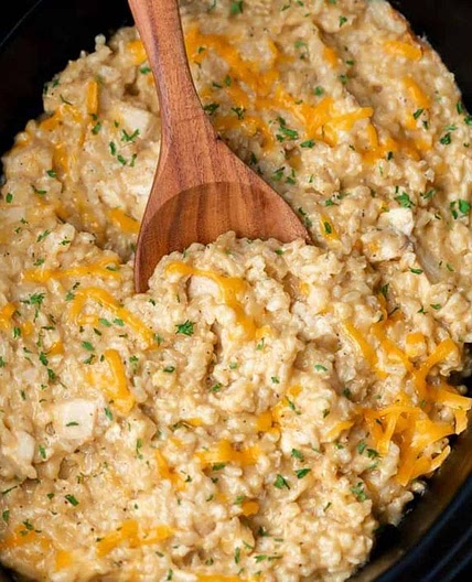 Crock Pot Chicken and Rice Recipe