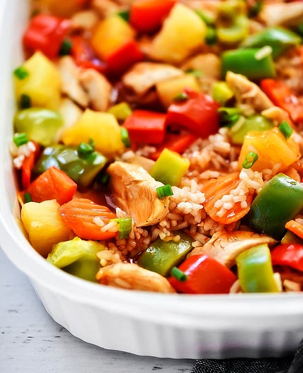 Sweet and Sour Chicken Casserole