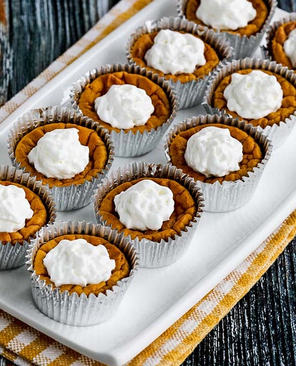 Mini Pumpkin Cheesecakes