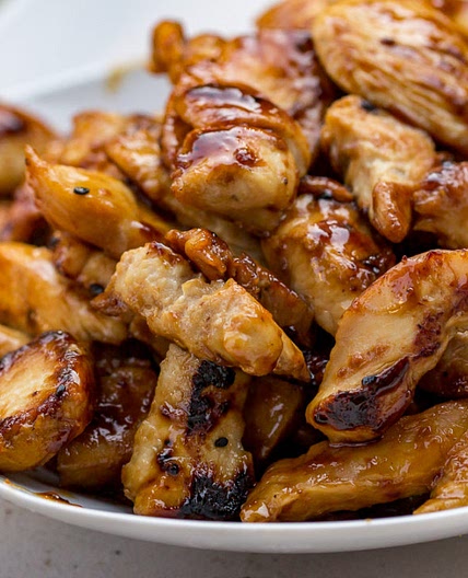 Blackstone Chicken Teriyaki