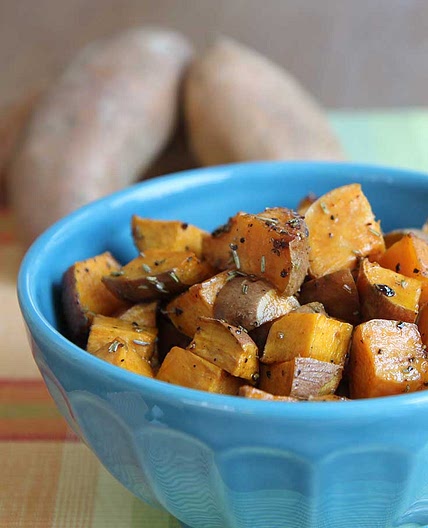 Butter Roasted Sweet Potatoes